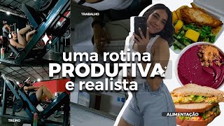 VIDA REAL  uma rotina produtiva e saudável [upl. by Seibold563]