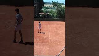 TENNIS SERVE VIDEO IN SLOW MOTION [upl. by Aicirt]