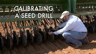 Seed Drill Calibration [upl. by Rori25]