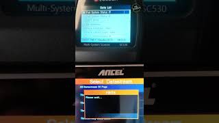 Evap TEST using OBD Scanner Live Data  ANCEL FX2000 vs CGSULIT SC530 shorts automotive obd2 [upl. by Higginbotham]