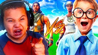 1V1 MY LITTLE BROTHER VS FASTEST BUILDER EVER MOST INTENSE FORTNITE 1V1 YET MUST SEE [upl. by Ehudd]