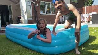 Paddling Pool Funday part 1 [upl. by Tati]