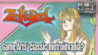 Zeliard  A classic metroidvania from the makers of Lunar amp Grandia PC88 Paradise also on MSDOS [upl. by Ikairik]