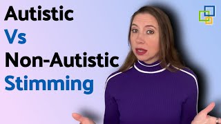 Difference Between Autistic Stimming and NonAutistic Stimming [upl. by Edijabab]