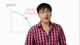 Allocative Efficiency On A PPC [upl. by Ecyob]