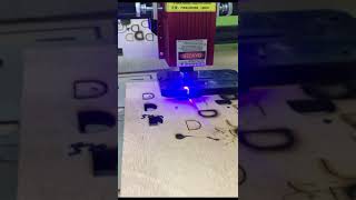 Laser 7w corte de 5mm en acrilico [upl. by Ivah150]