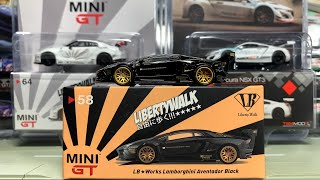 Lamley Preview You will want this Mini GT 164 Liberty Walk Lamborghini Aventador [upl. by Oflodor]