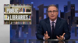 Libraries Last Week Tonight with John Oliver HBO [upl. by Cheslie]