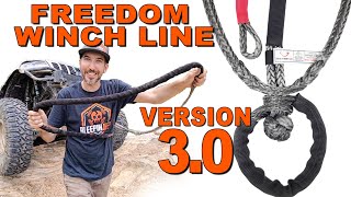 Freedom Winch Line 30  The Winch Rope Invention That Will Change Everything [upl. by Anders]