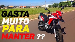 XRE 300 GASTA MUITO PARA MANTER   VALE A PENA [upl. by Nanette]