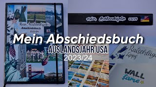 Mein Abschiedsbuch  Auslandsjahr USA 2324  lenaaptrn [upl. by Otanod]