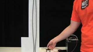 MIT Physics Demo  Forces on a CurrentCarrying Wire [upl. by Naitirb964]