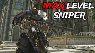 MAX LEVEL SNIPER  Destroying Ruthless Difficulty  Space Marine 2 [upl. by Annala]