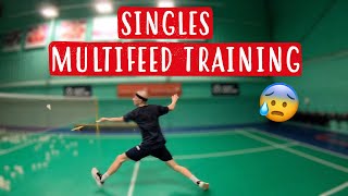 Singles Multifeed Training  Improve Your Speed Consistency and Endurance [upl. by Latisha]