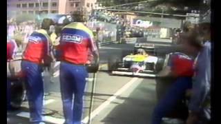 Ayrton Senna első győzelme Monte Carloban 1987 [upl. by Hatfield162]