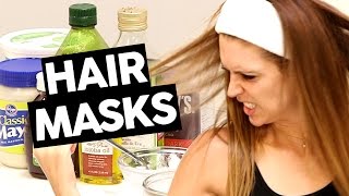 12 BEST DIY HAIR MASK INGREDIENTS FOR DRY DAMAGED HAIR LISTED [upl. by Inger321]