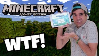 JUEGO MINECRAFT PE Y ME PIERDO  Minecraft Pocket Edition [upl. by Cornia610]