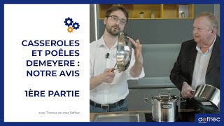 Notre avis sur les casseroles et poêles en inox Demeyere [upl. by Atela]