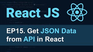 React JS Tutorial  15  Get Data from API in React for Beginners  How to Use Axios With React [upl. by Fawn]