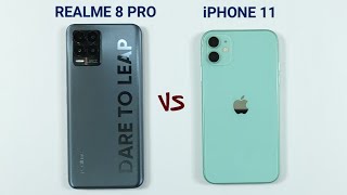 Realme 8 Pro vs iPhone 11 Speed Test amp Camera Comparison [upl. by Southard712]