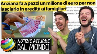 FA A PEZZI 1 MILIONE DI EURO PER NON LASCIARLO IN EREDITÀ  Notizie assurde dal mondo 15 [upl. by Iras]