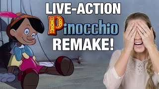 Live Action PINOCCHIO Remake Movie Announced by Disney  Rotoscopers [upl. by Onilegna]