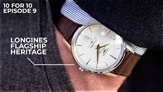 A Classy Dress Watch Respecting The Past  The Longines Flagship Heritage WatchGecko Review [upl. by Alesandrini]