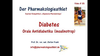 Pharmakologie des Diabetes mellitus insulinotrope orale Antidiabetika [upl. by Claybourne]