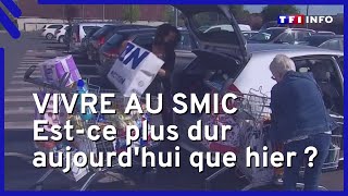 Vivre avec le SMIC  estce plus dur aujourdhui que hier [upl. by Vincenz751]