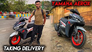 Yamaha R15 V4 Ka Engine Scooter K Andar 🤯  Yamaha Aerox 155cc Most Powerful Scooter in India🔥 [upl. by Elleira298]