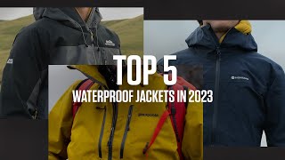 Top 5 Waterproof jackets 2023  Expert Review [upl. by Ita]