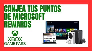 Como Canjear tus Puntos de Microsoft Rewards 2023 Xbox Series SX [upl. by Ane]