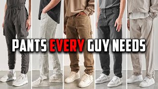 5 Types of Pants Every Guy Needs [upl. by Lunna]