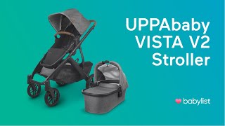 UPPAbaby VISTA V2 Stroller Review  Babylist [upl. by Amik]