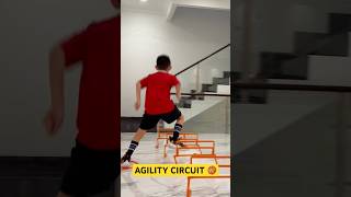 Agility Circuit to improve speed and explosive power ⭐️ Kids Basketball Training speedandagility [upl. by Aihsined777]