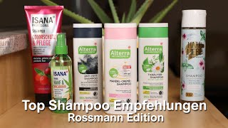 Top Shampoo Empfehlungen aus der Drogerie Rossmann Edition [upl. by Publias]