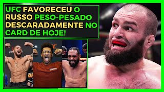 RUSSO AJUDADO PELO UFC E TRÊS BRASILEIROS EM AÇÃO NO UFC VEGAS 87 HOJE [upl. by Noelopan329]