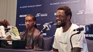 Full Julius Randle and Terance Mann Press Conference [upl. by Jordanna]