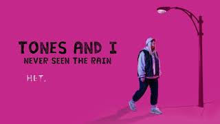 Tones and I  Never Seen The Rain  Lyric Video На Русском [upl. by Fleisher]