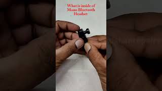 what is inside of mono bluetooth headset shorts viral short [upl. by Angrist]