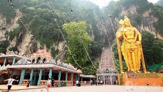 Explore the Batu Caves in Kuala Lumpur Malaysia [upl. by Denby]