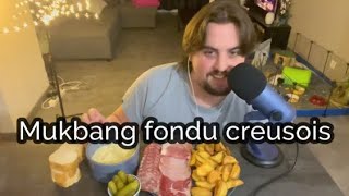 ASMR  MUKBANG FONDU CREUSOIS [upl. by Nais679]