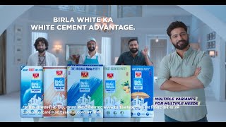 Birla White Wallcare Putty Putty Whitest Toh Deewarein brightest  Ft Vicky Kaushal [upl. by Addie]