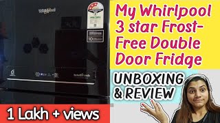 Whirlpool Double Door 292Ltr 3star 5 in 1 Convertible Refrigerator  Unboxing Features amp Review [upl. by Enyrehtac]