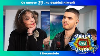 Doamna Marina Voica și Andrei Bănuță  Și afară plouă plouă  MareaUnireZU2023 [upl. by Nehr]