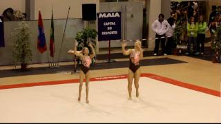 Acrobatic Gymnastics MIAC 2010  ENG W2 AG Dynamic [upl. by Shirah]