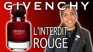 Givenchy LInterdit Eau de Parfum Rouge review  SCENTSTORE [upl. by Chavez]