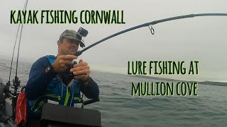 Kayak Fishing at Mullion Cove in Cornwall [upl. by Olumor]