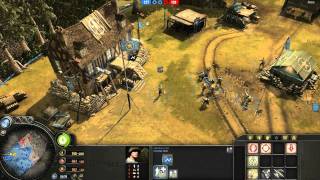 Company of Heroes Skirmish Gameplay HD [upl. by Ssyla]