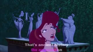 Susan Egan  quotI Wont Say Im In Lovequot from Hercules Original KaraokeInstrumental w Muses [upl. by Benedicta]